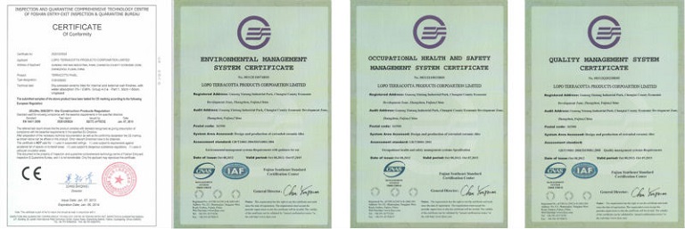 Ceramic Curtain Wall System Certification