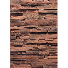 Paneles de chapa de piedra de pared interior