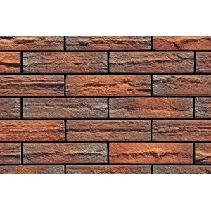 Antiquated Mix Color Rock Fireplace Brick Tiles