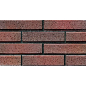 Rusty Terracotta Brick Facade Wall