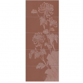 Micro grabado Chino estilo Panel de terracota decoración pared 