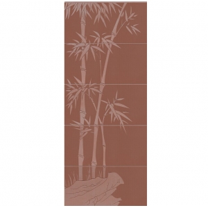 Bamboo Texture Decorative Terracotta Carved Panel