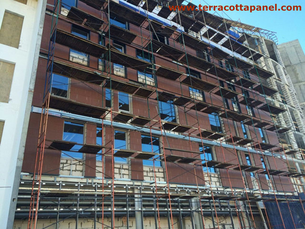 Terracotta Facade Panel Project In Russia