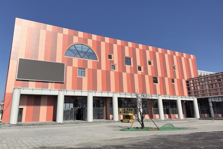 Kazakhstan architectural project showcasing LOPO Terracotta Panels