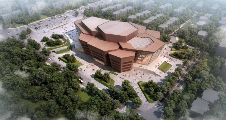 Lahore Convention Centre facade illustrating the integration of Terracotta Panels