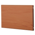 Aspecto madera seco terracota Panel pared sistema colgante 