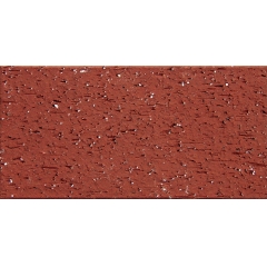 Azulejo de terracota rojo ladrillo de la arcilla
